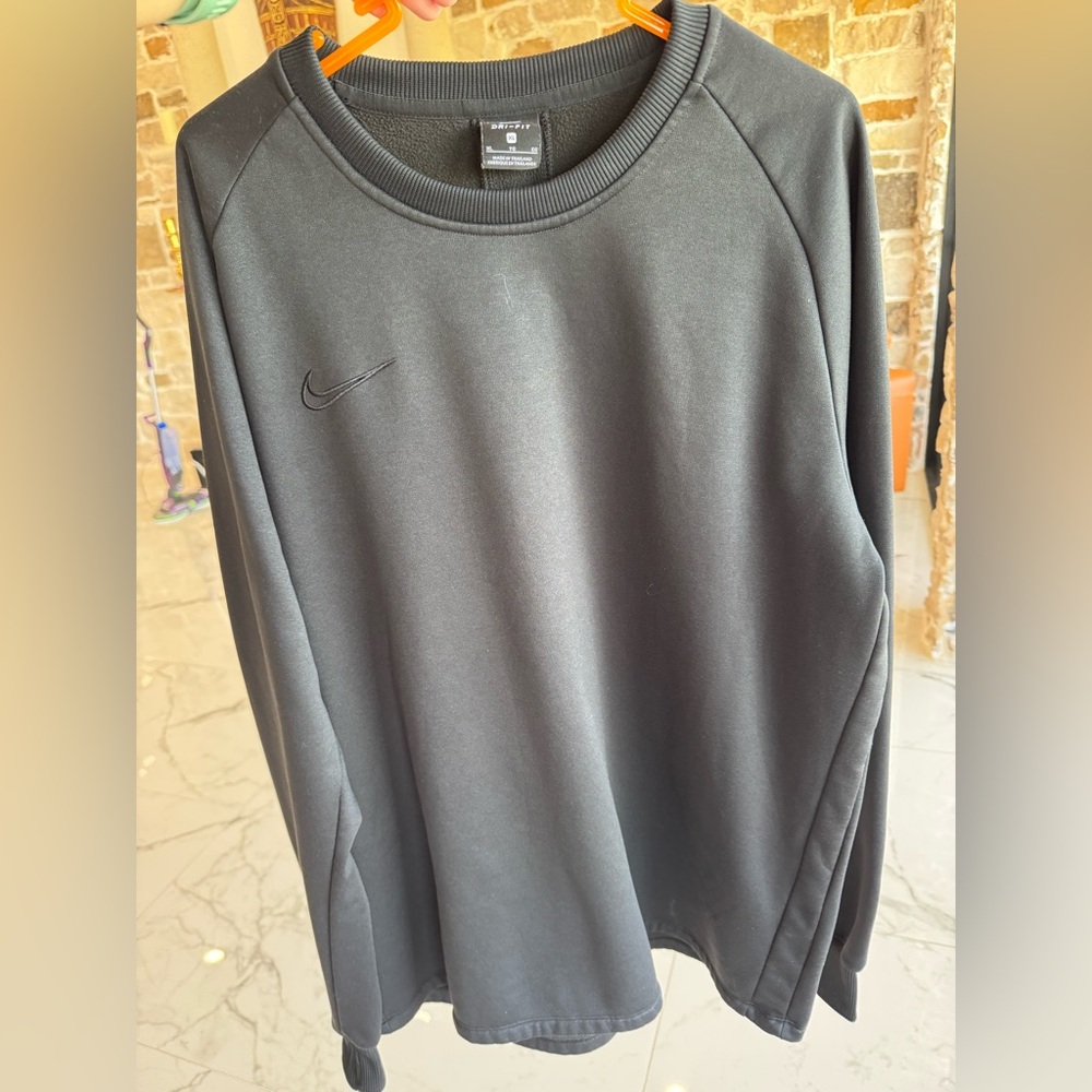 Nike Black Crewneck Sweater